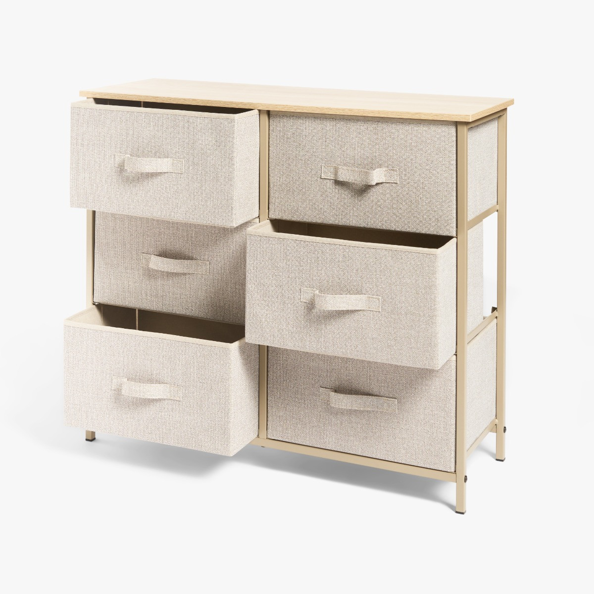 OHS Brooklyn 6 Drawer Unit - Beige>