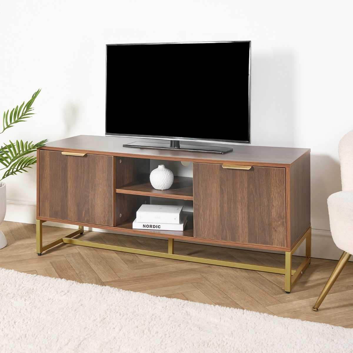 OHS Chelsea TV Unit - Dark Wood >