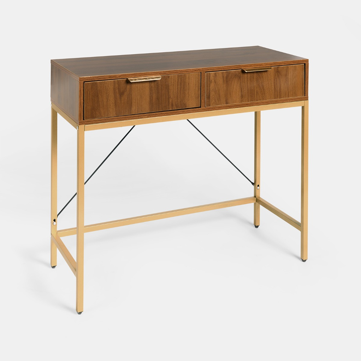 OHS Chelsea Console Table - Dark Wood >