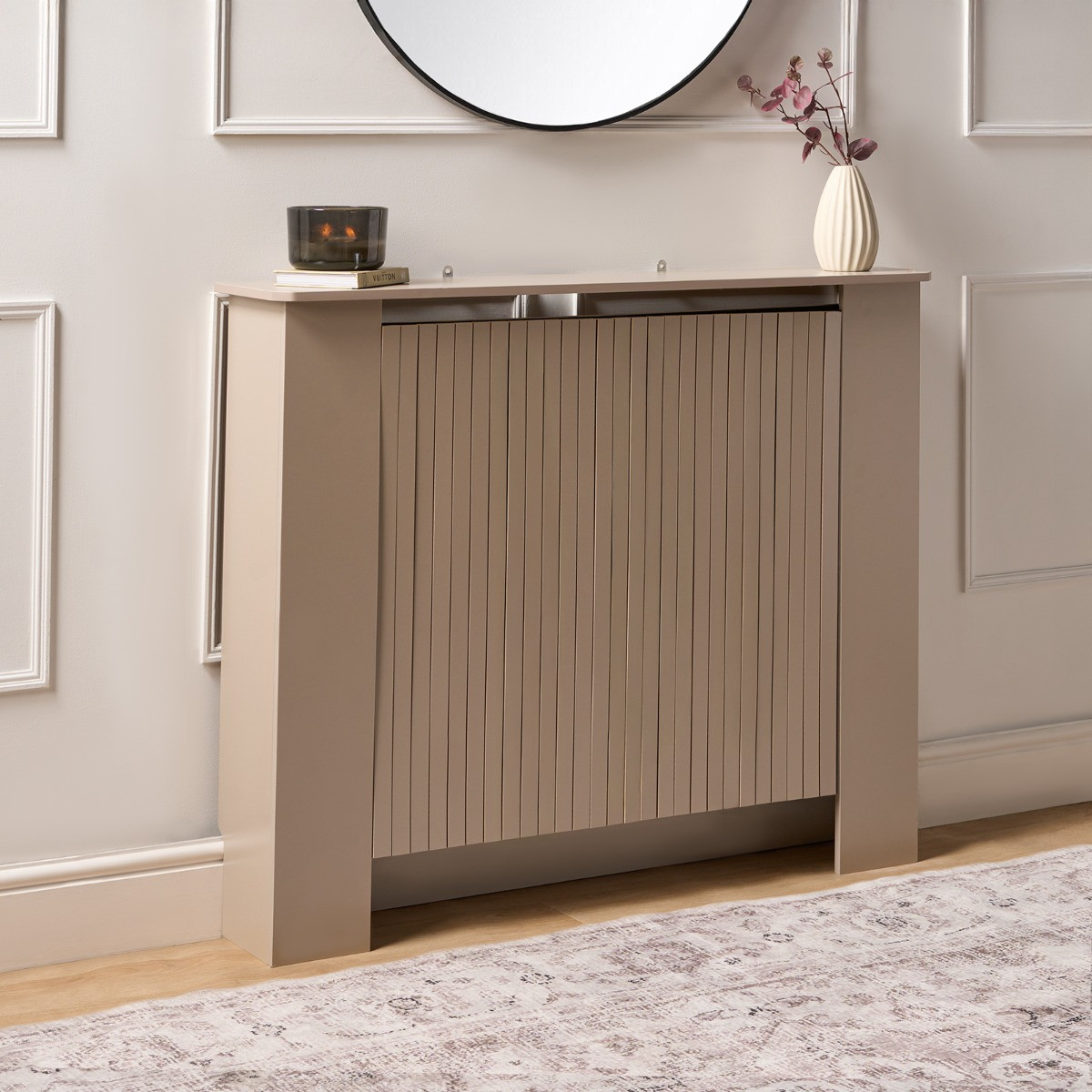 OHS Ribbed Radiator Cover - Natural>
