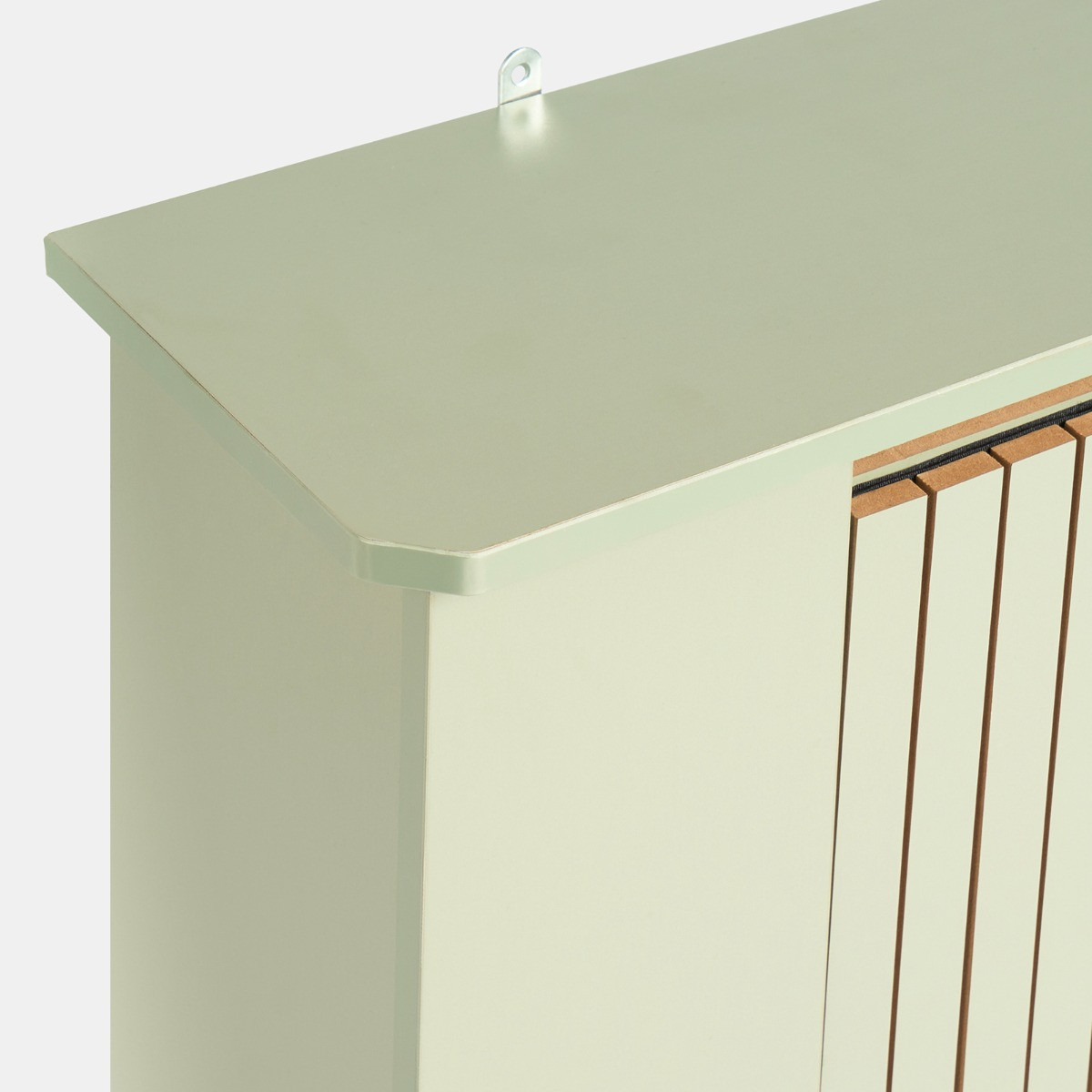 OHS Large Ribbed Radiator Cover - Sage>