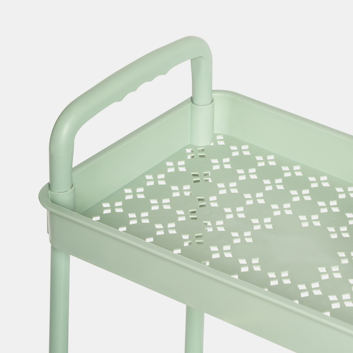 OHS 3 Layer Trolley Cart - Sage Green>