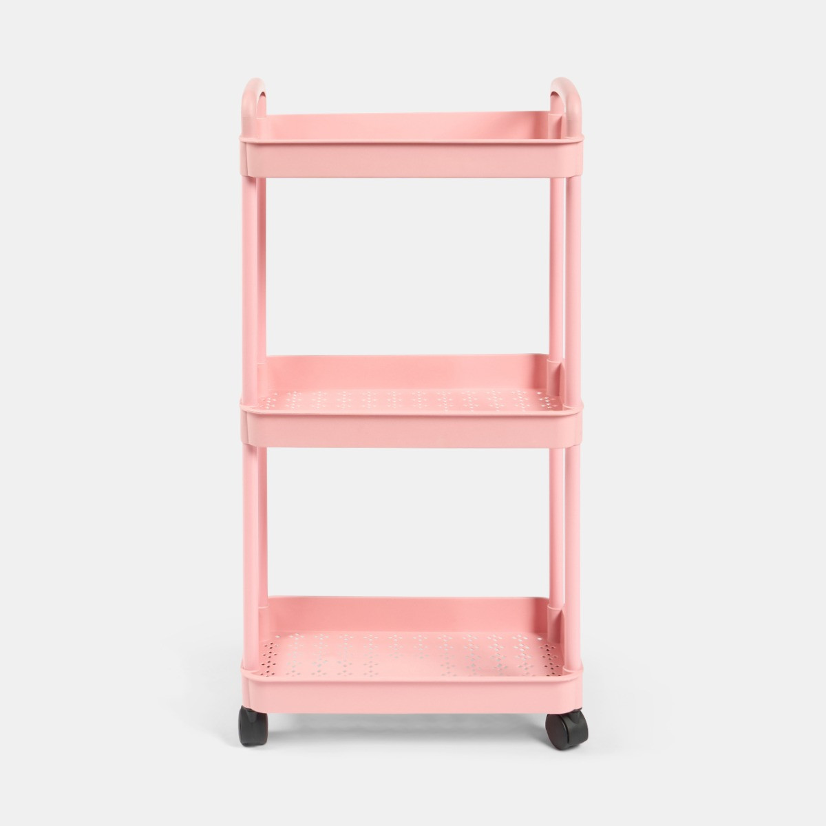 OHS 3 Layer Trolley Cart - Blush>