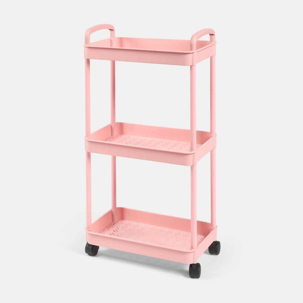 OHS 3 Layer Trolley Cart - Blush>