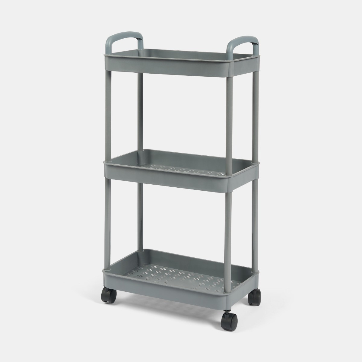 OHS 3 Layer Trolley Cart - Grey>