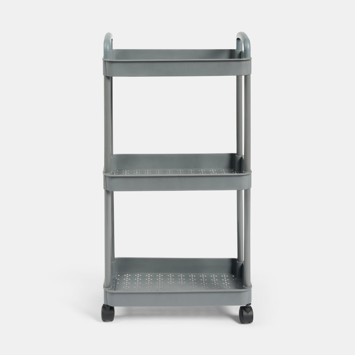 OHS 3 Layer Trolley Cart - Grey>
