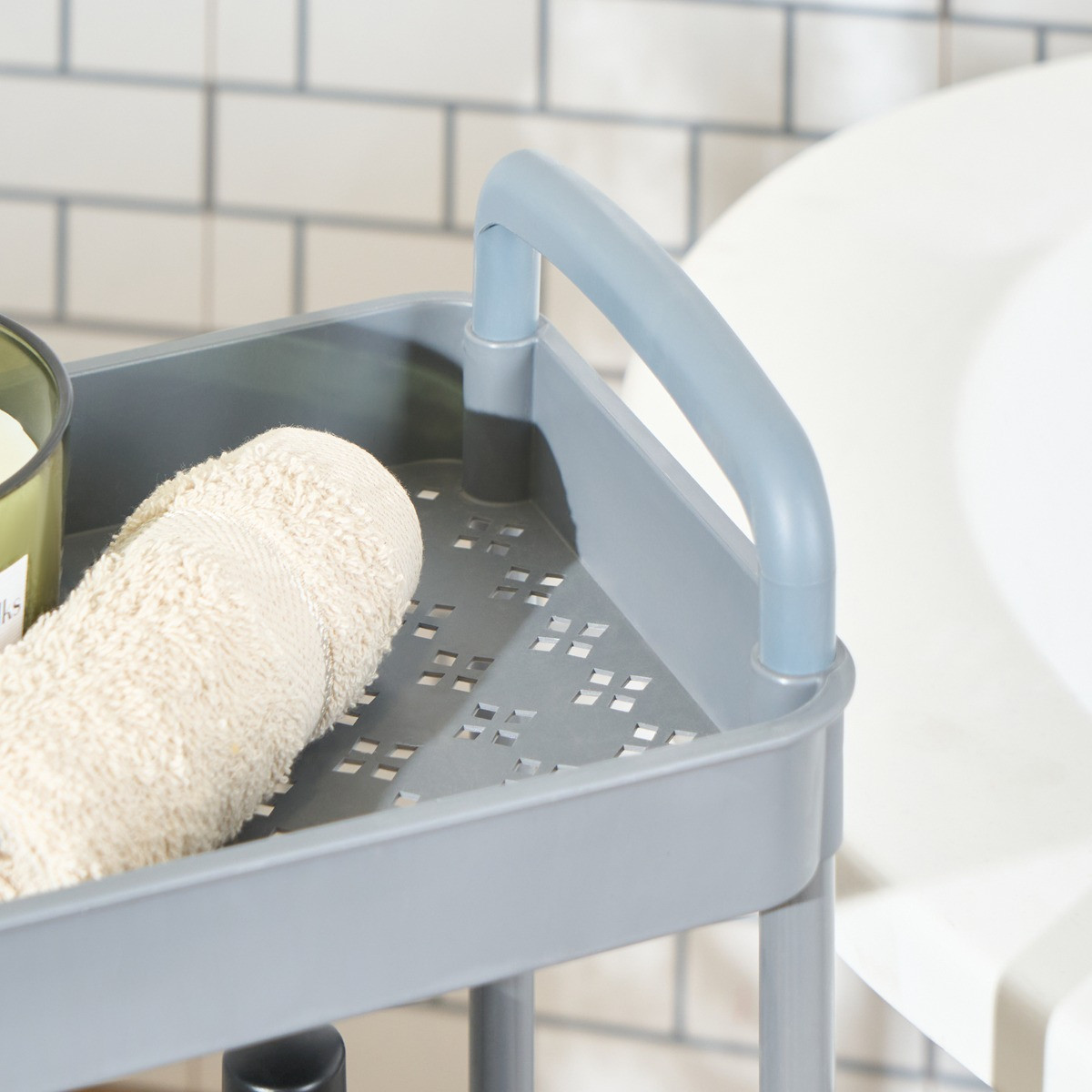 OHS 3 Layer Trolley Cart - Grey>