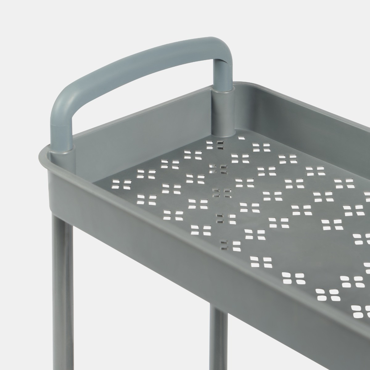 OHS 3 Layer Trolley Cart - Grey>