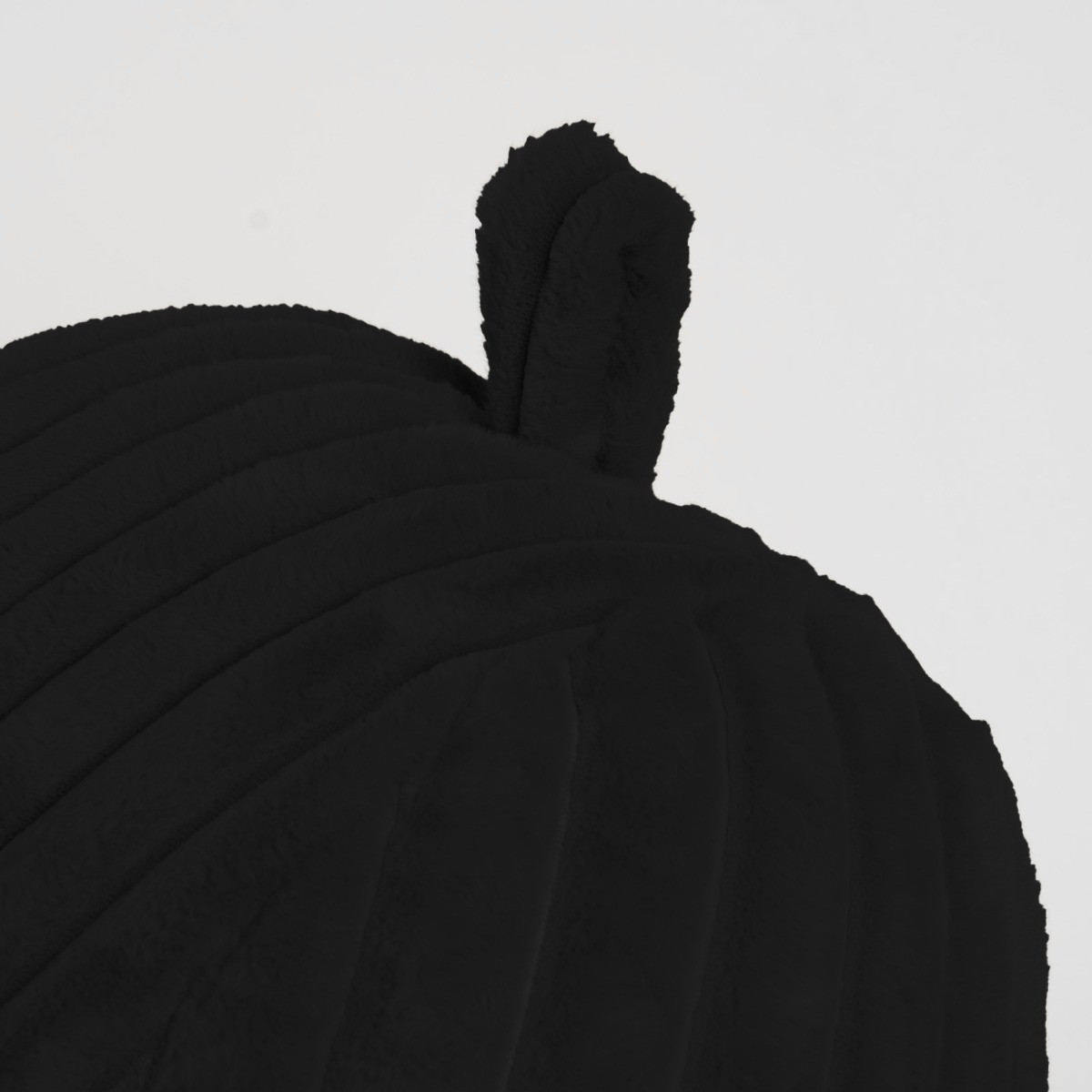 OHS Adults Ribbed Bean Bag - Black>