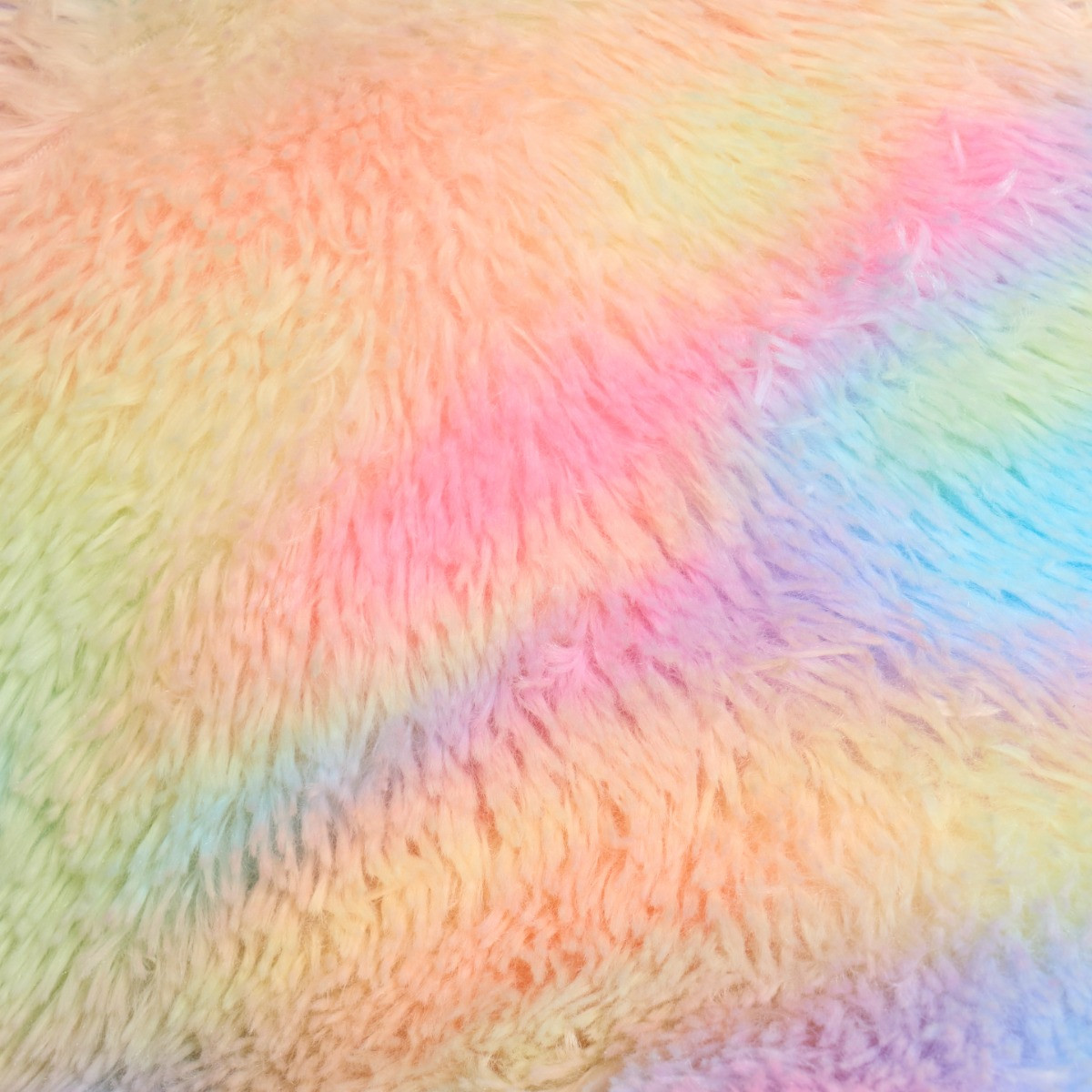 OHS Kids Fluffy Tie Dye Bean Bag - Multi>