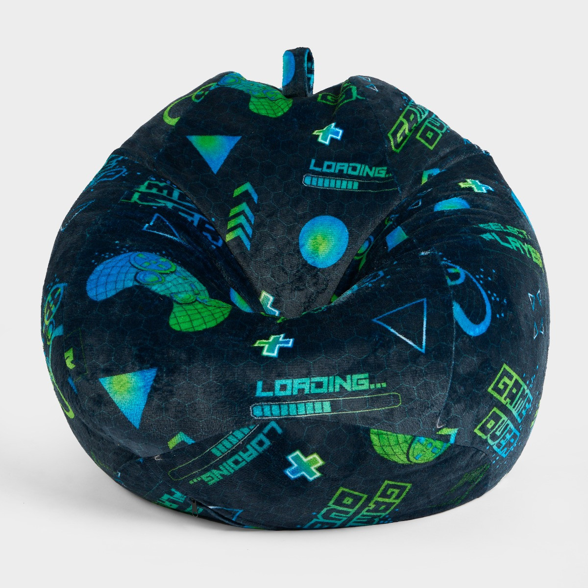 OHS Kids Gaming Bean Bag - Black>