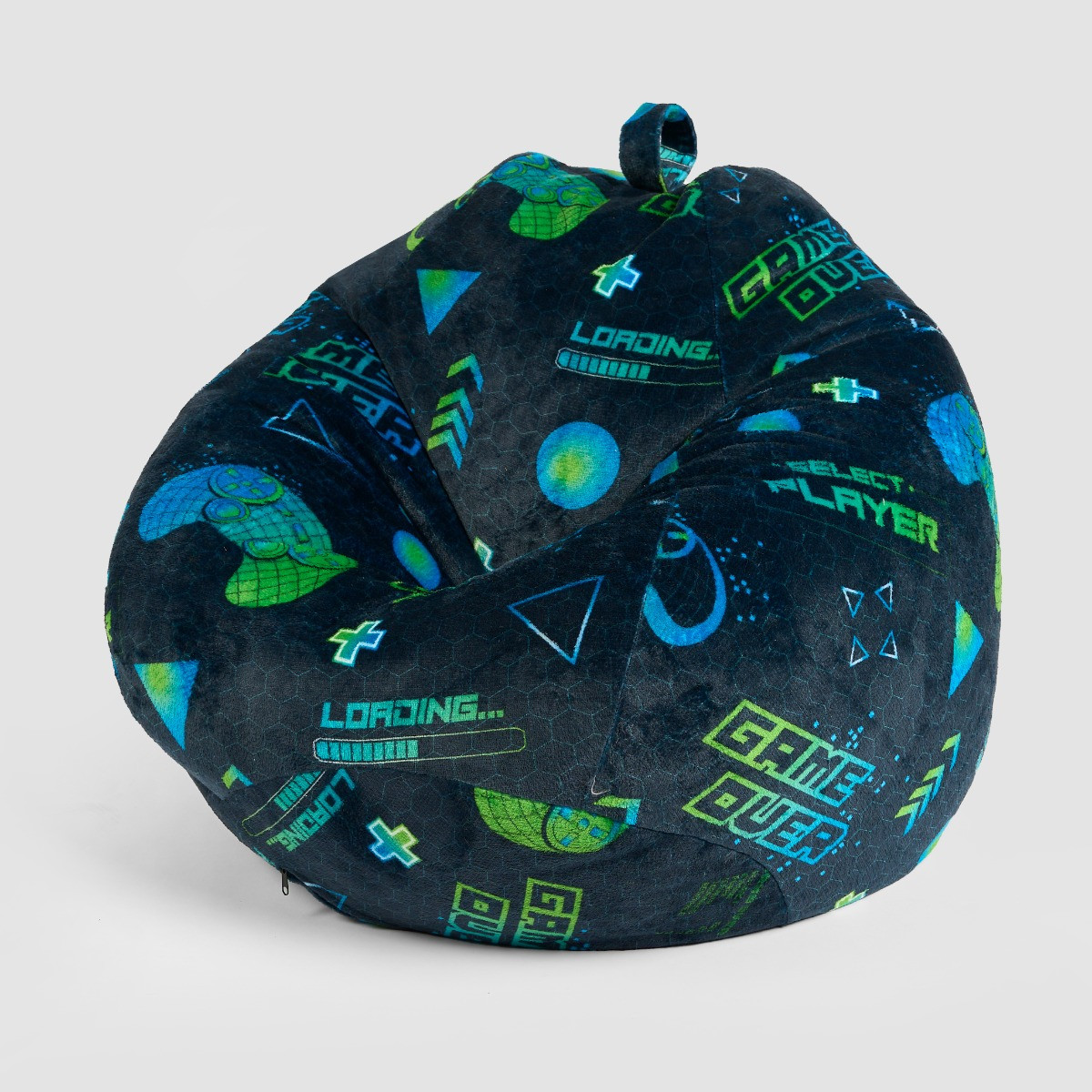 OHS Kids Gaming Bean Bag - Black>