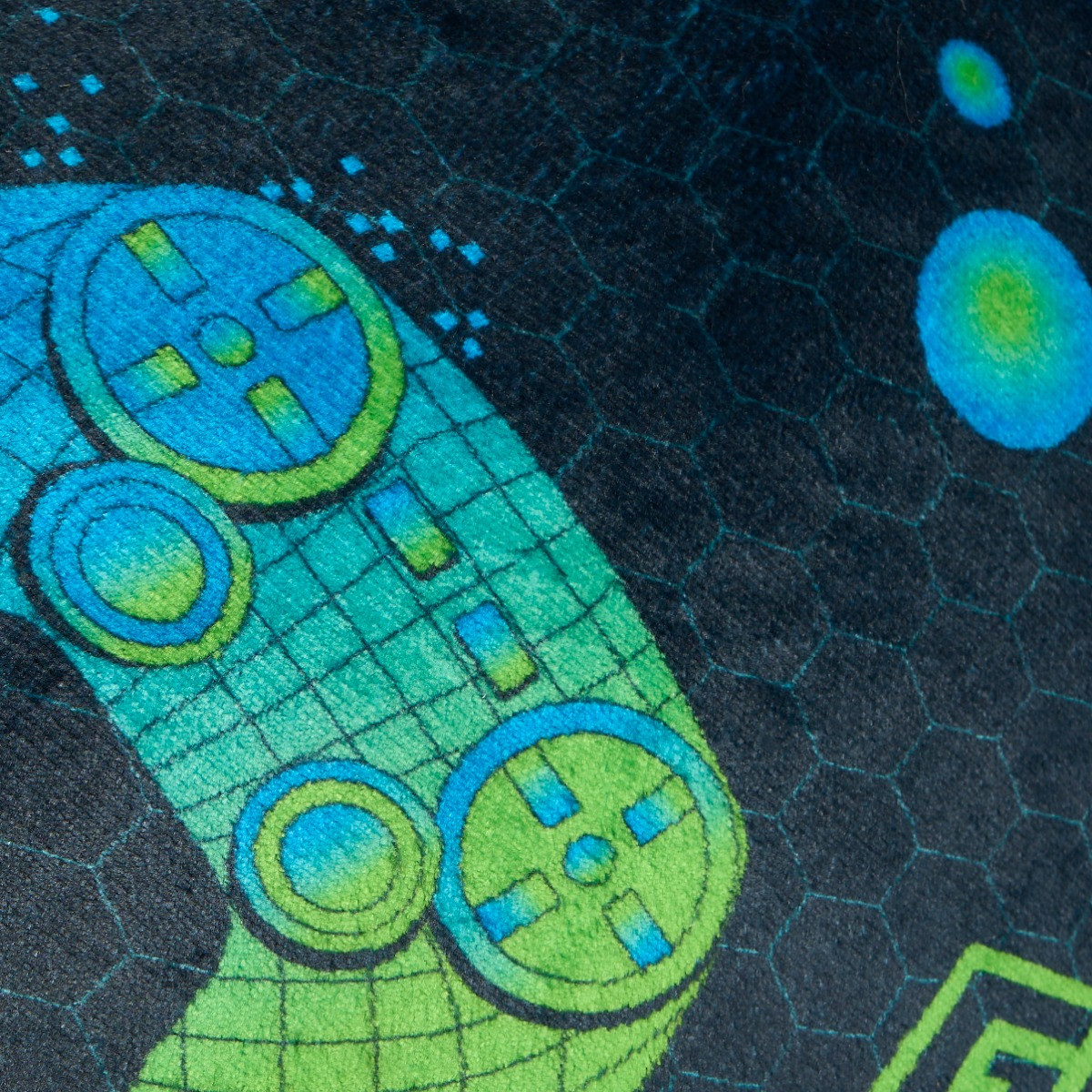 OHS Kids Gaming Bean Bag - Black>