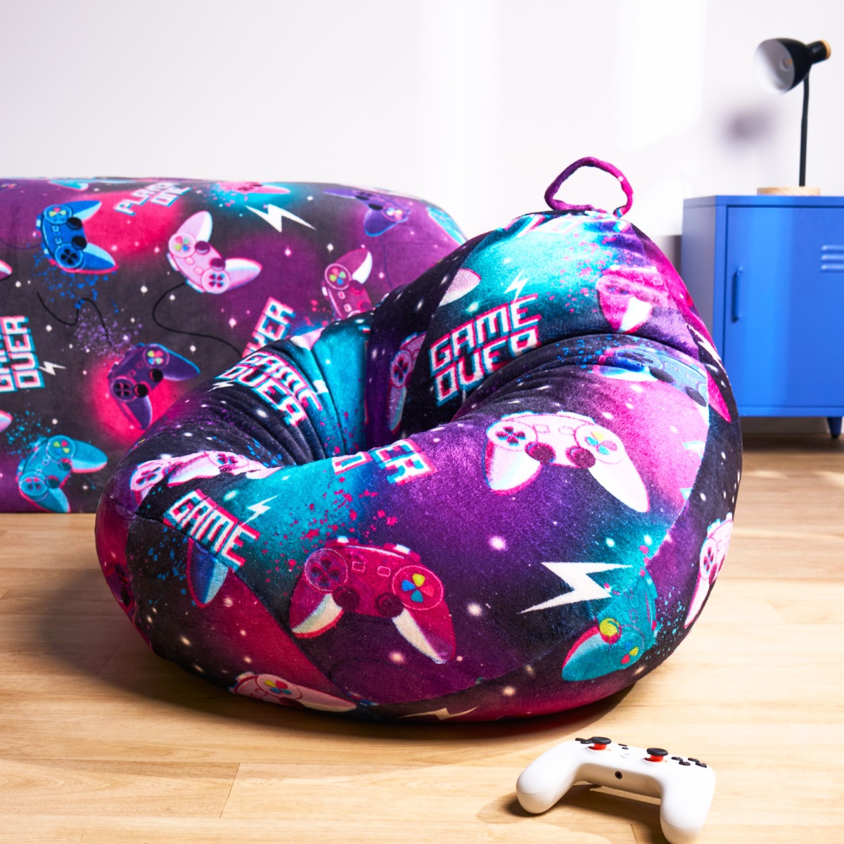 OHS Kids Gaming Bean Bag - Neon>