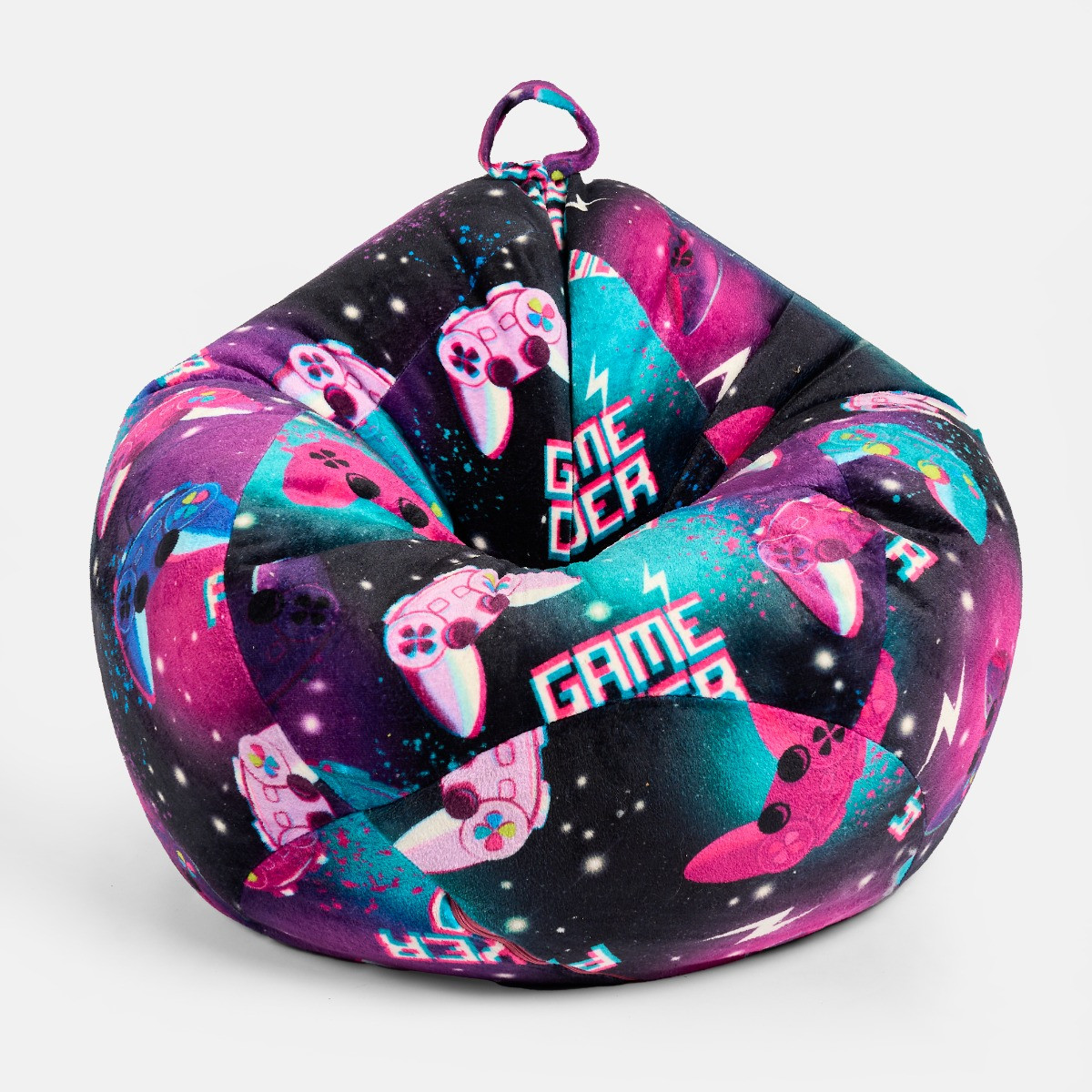 OHS Kids Gaming Bean Bag - Neon>