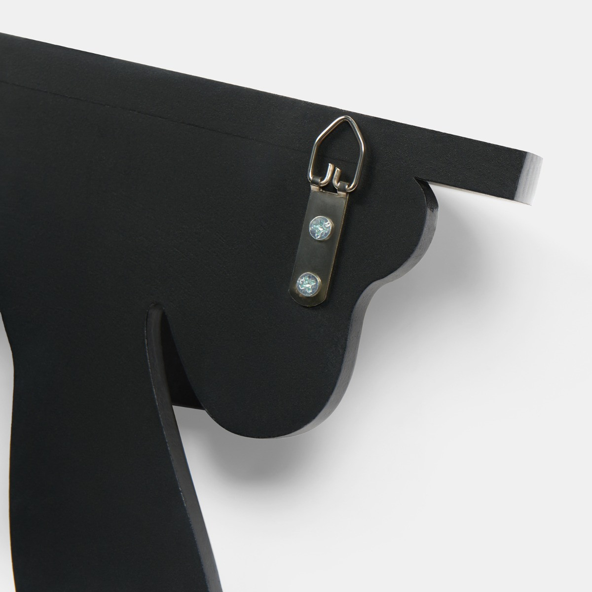 OHS Bow Shelves, Black - 2 Pack>