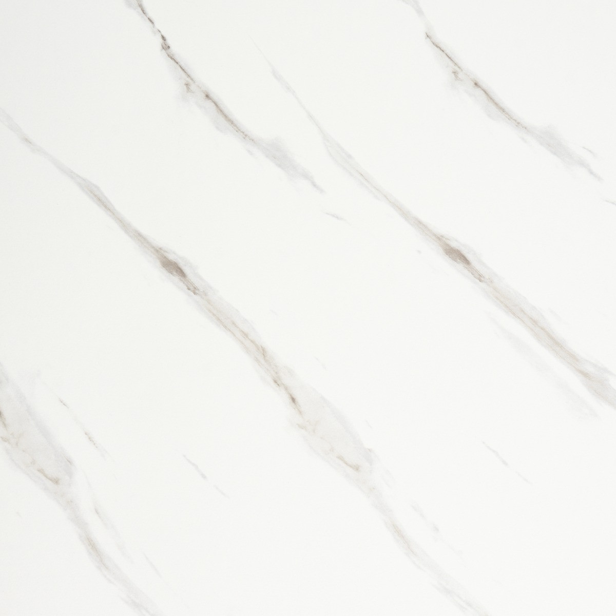 OHS Manhattan Marble Effect 4-Tier Shelving Unit - White/Gold>