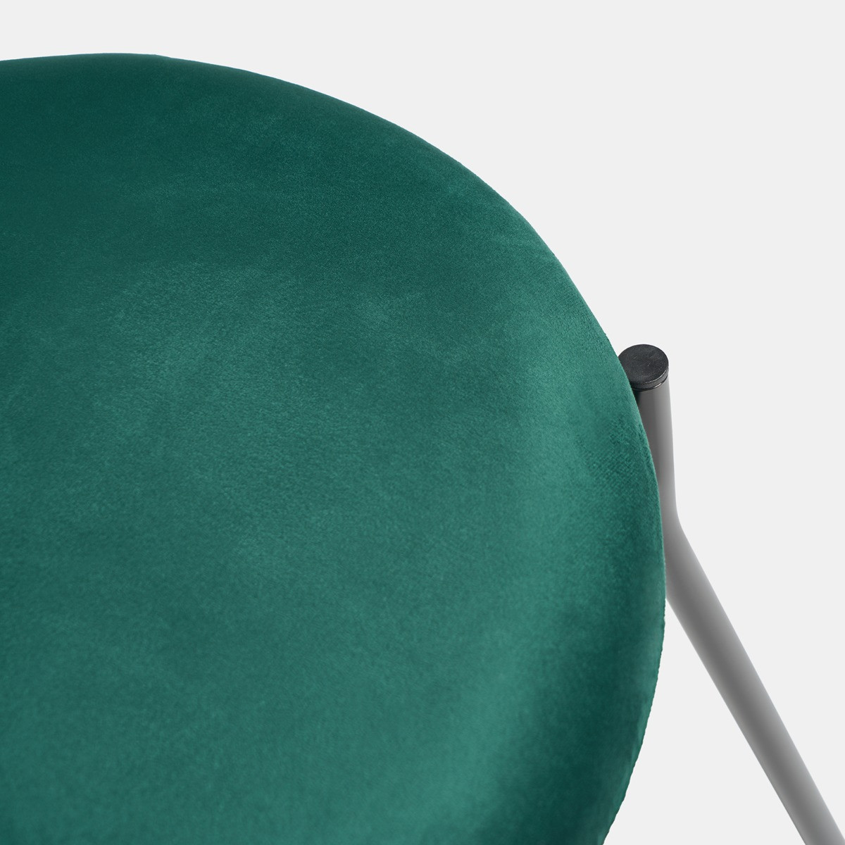 OHS Velvet Dining Chair - Forest Green>
