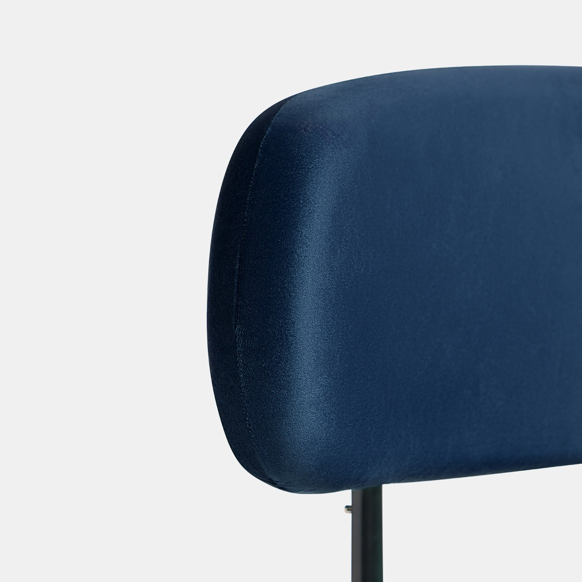 OHS Velvet Dining Chair - Navy>