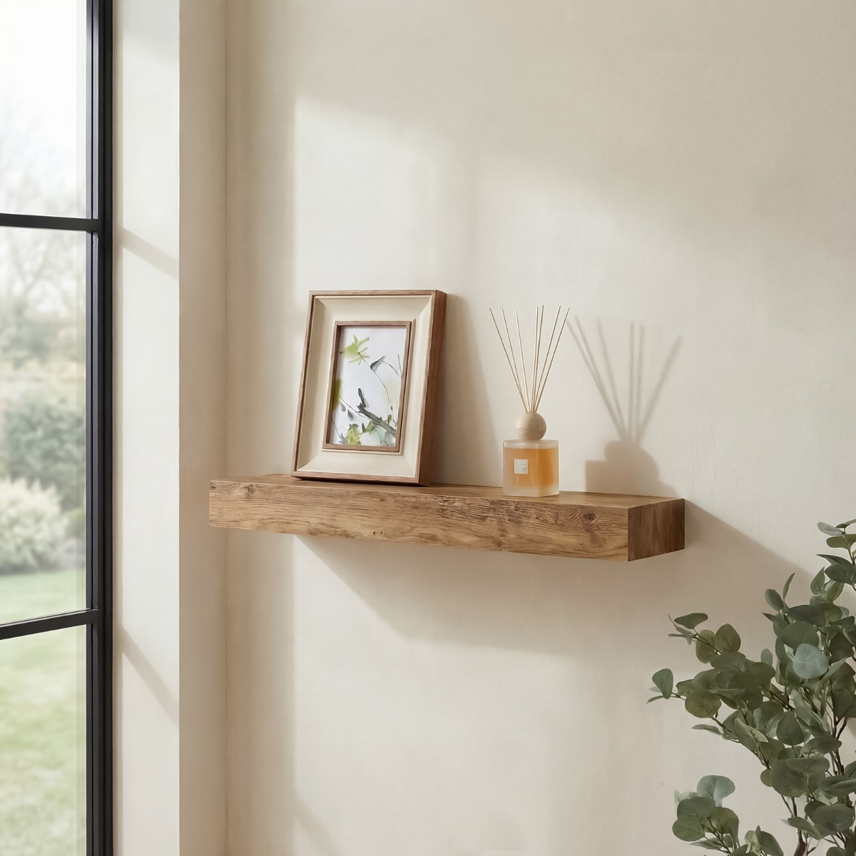 OHS Ribbed Shelf - Medium Wood>
