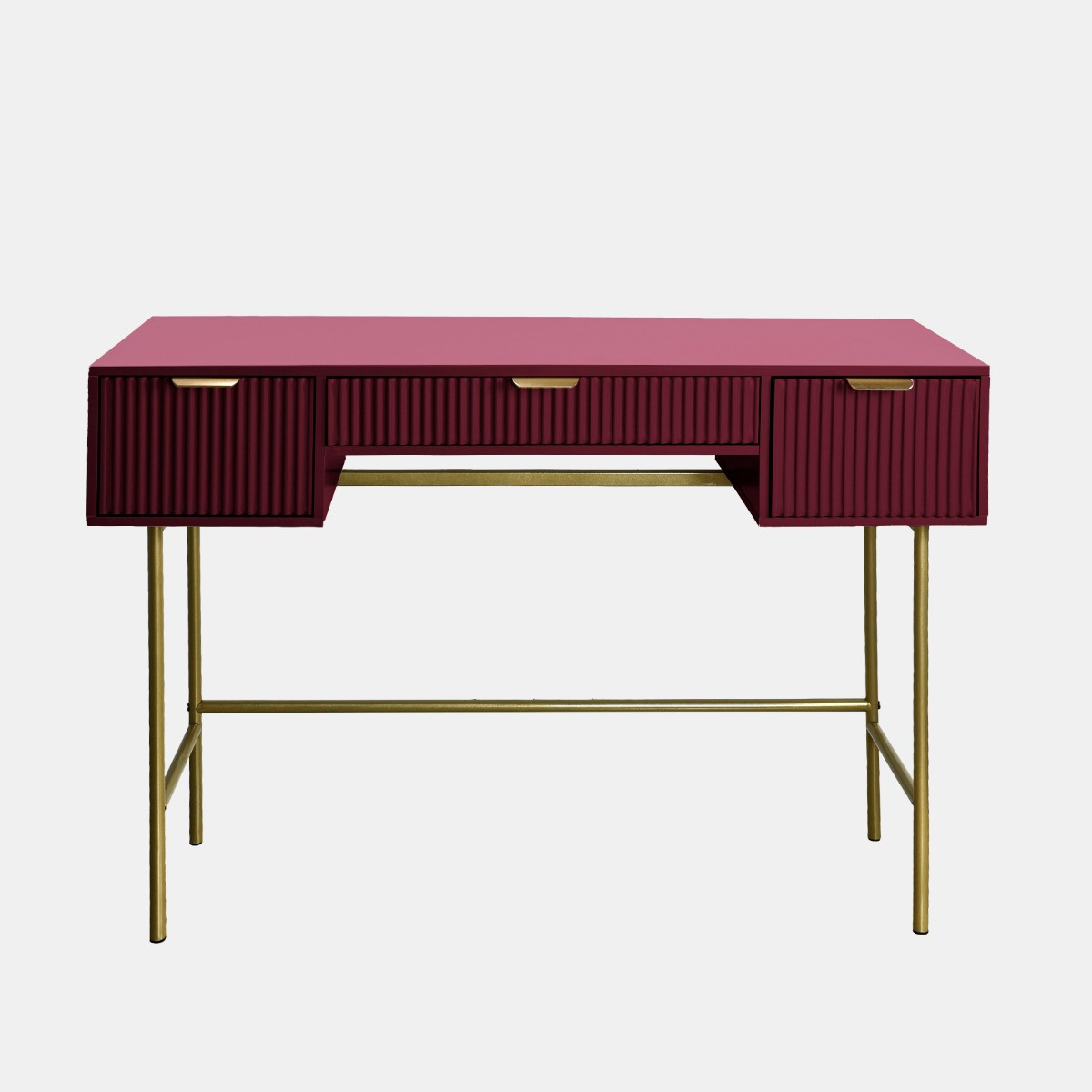OHS Ribbed Dressing Table - Dark Berry>