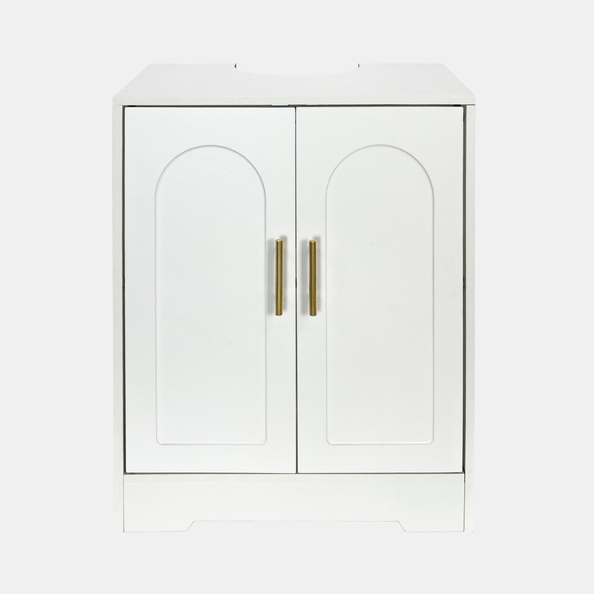 OHS Arched Under Sink Unit - White>