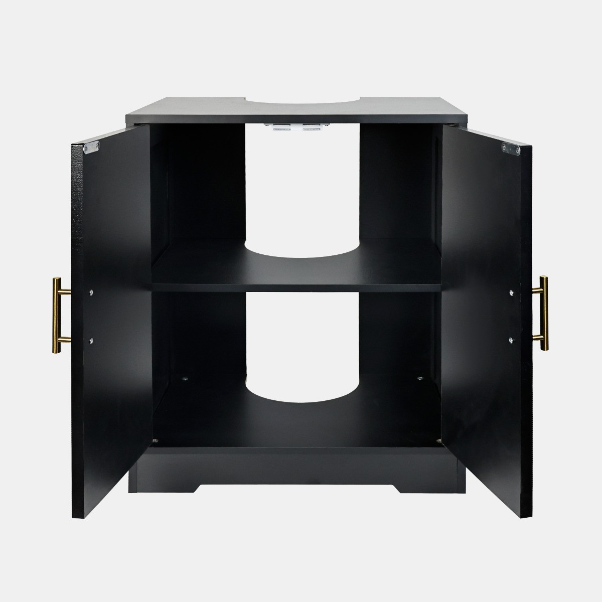 OHS Arched Under Sink Unit - Black>