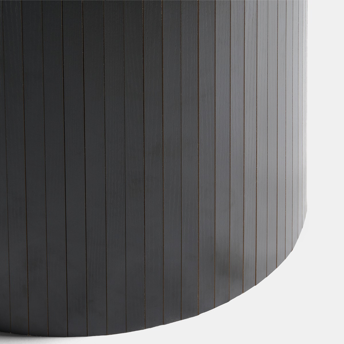 OHS Madison Ribbed Dining Table - Black>