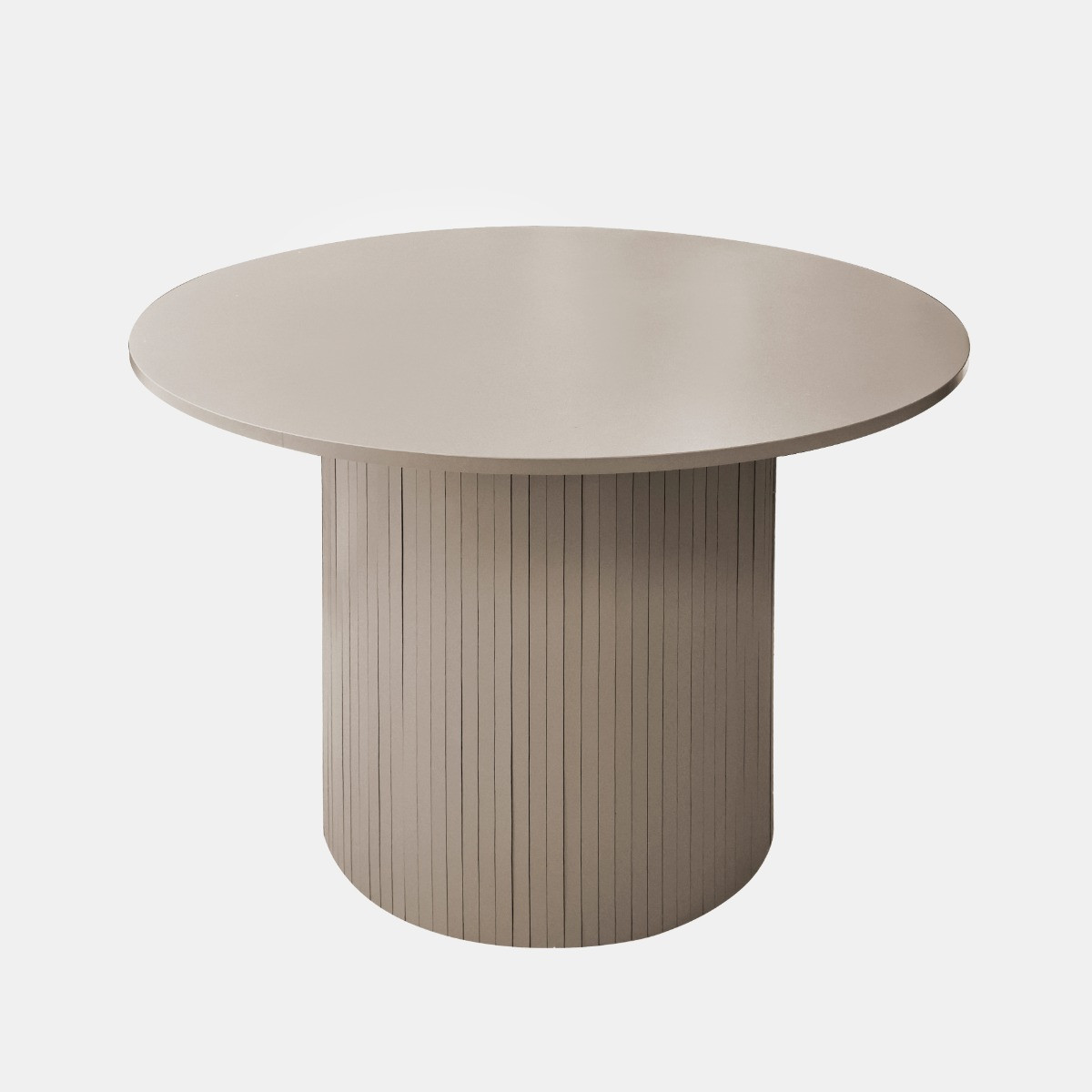 OHS Madison Ribbed Dining Table - Natural>