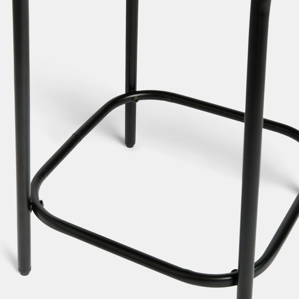 OHS Boucle Bar Stool - White>