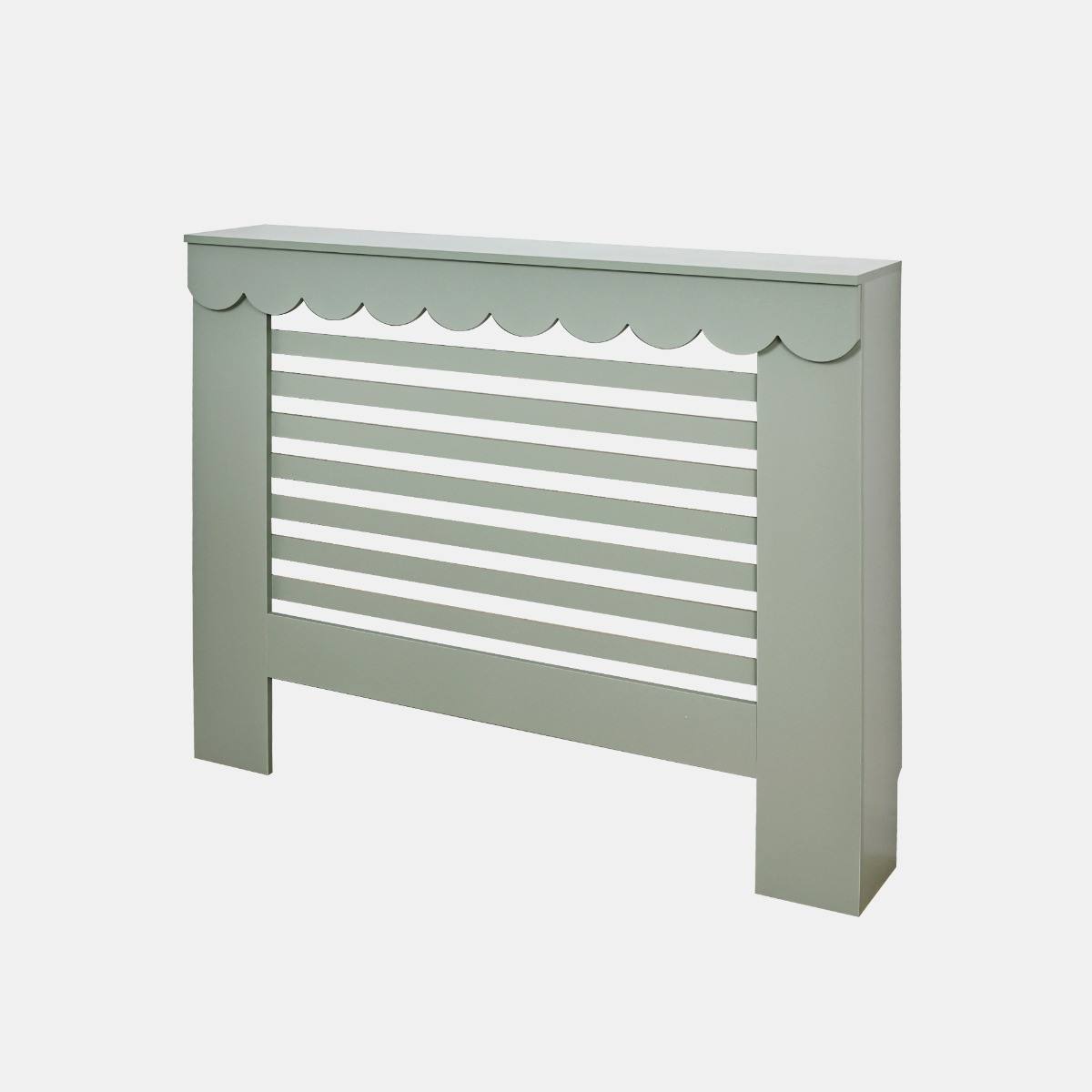 OHS Medium Scallop Radiator Cover - Sage>