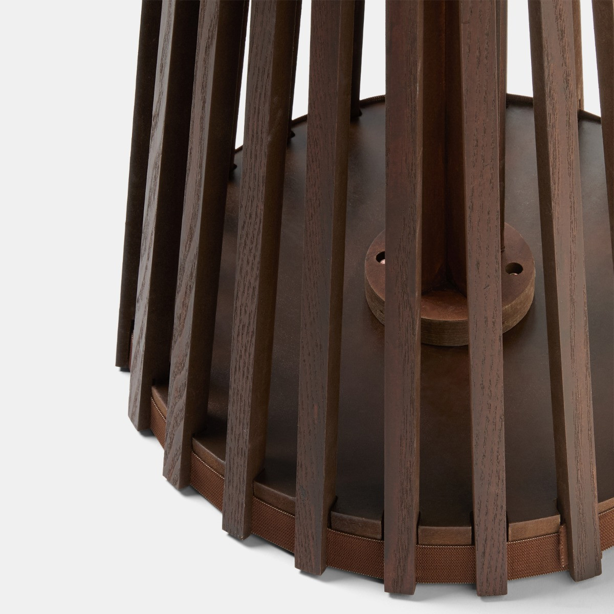 OHS Panel Side Table - Dark Wood>