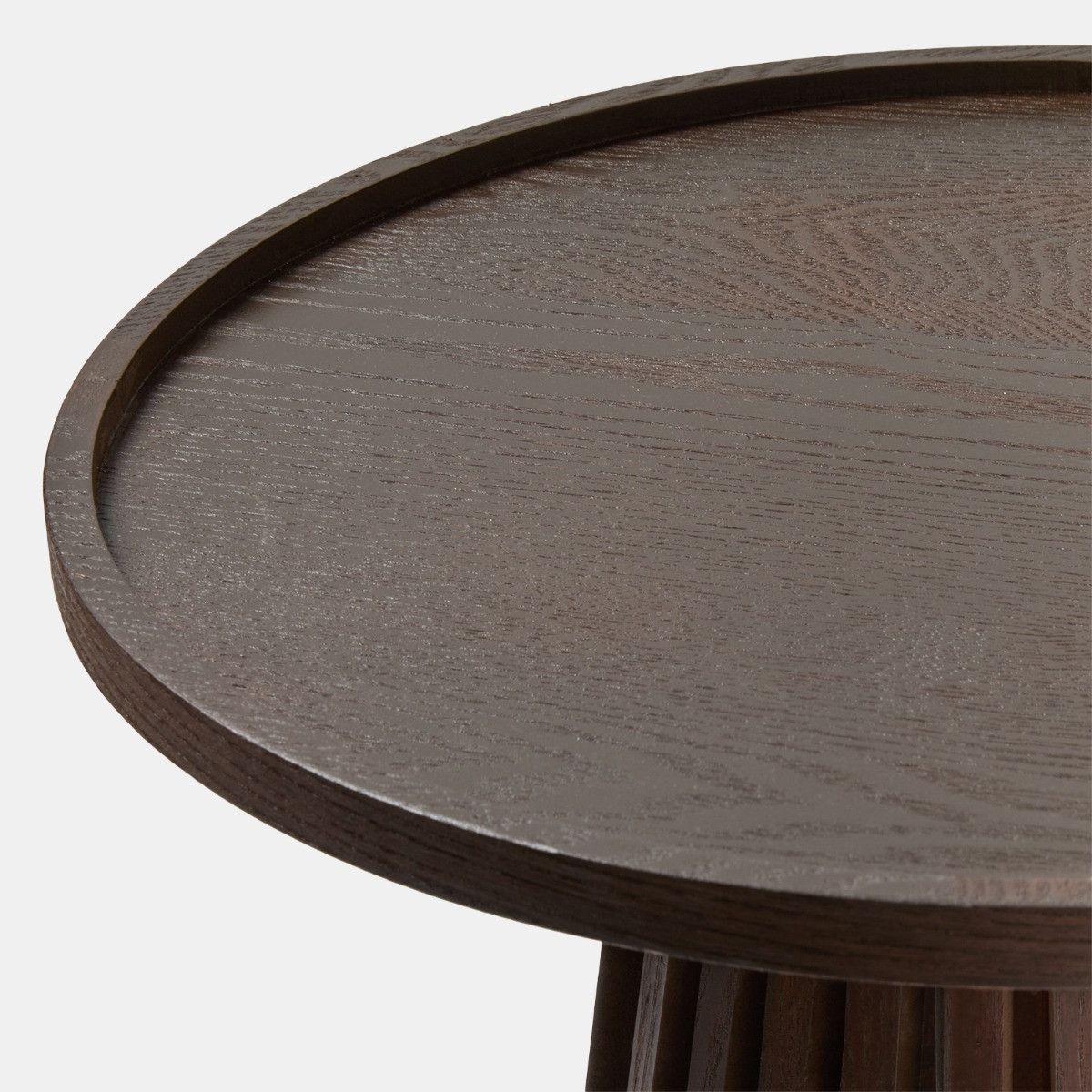 OHS Panel Side Table - Dark Wood>