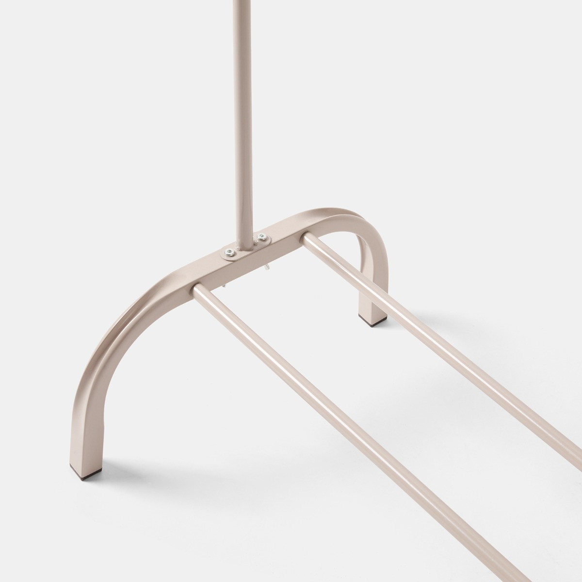 OHS Heavy Duty Clothes Rail With Shoe Rack - Natural