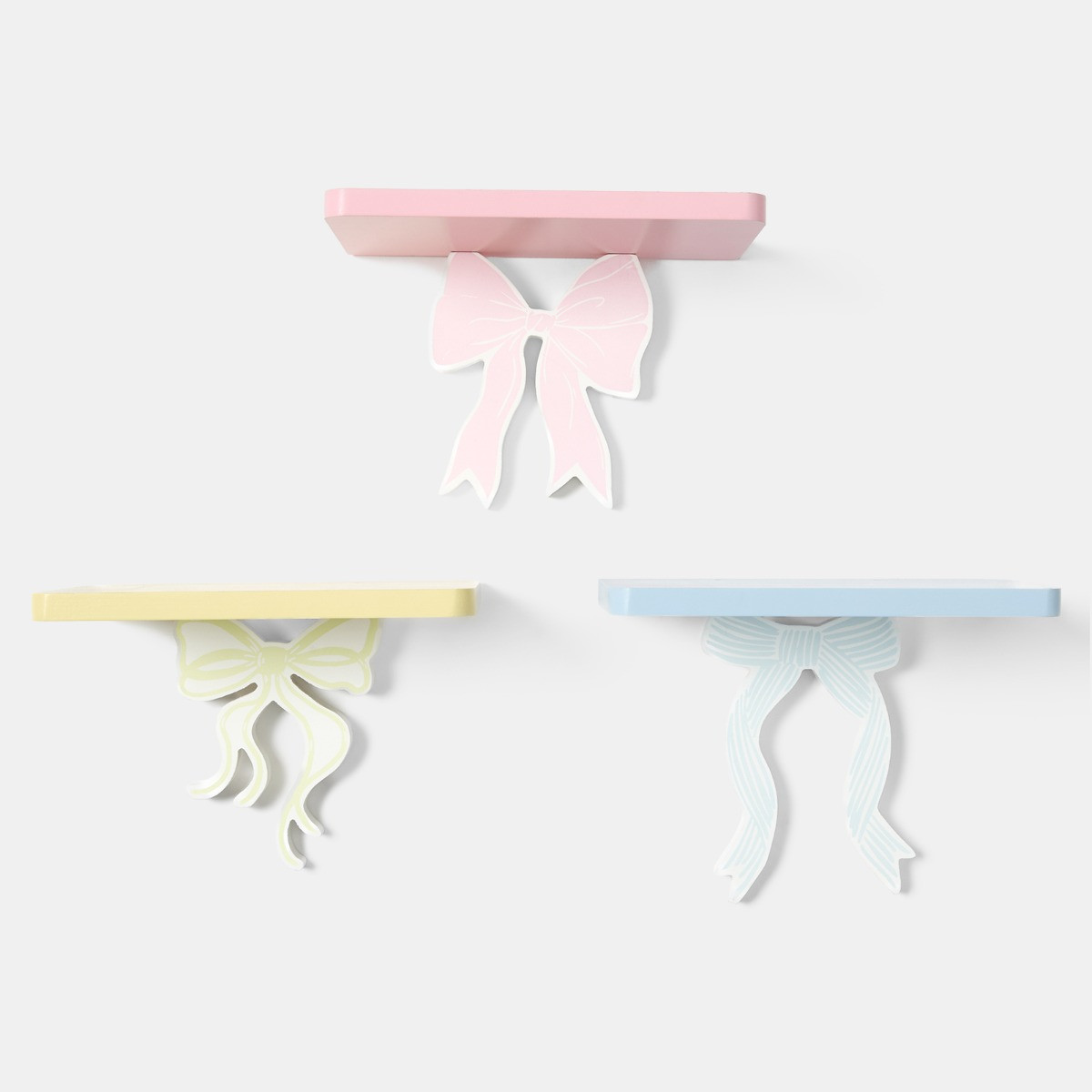 OHS Bow Shelves, Multi - 3 Pack>