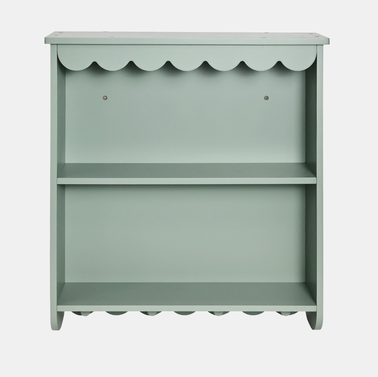 OHS Scallop Shelf with Hooks - Sage>