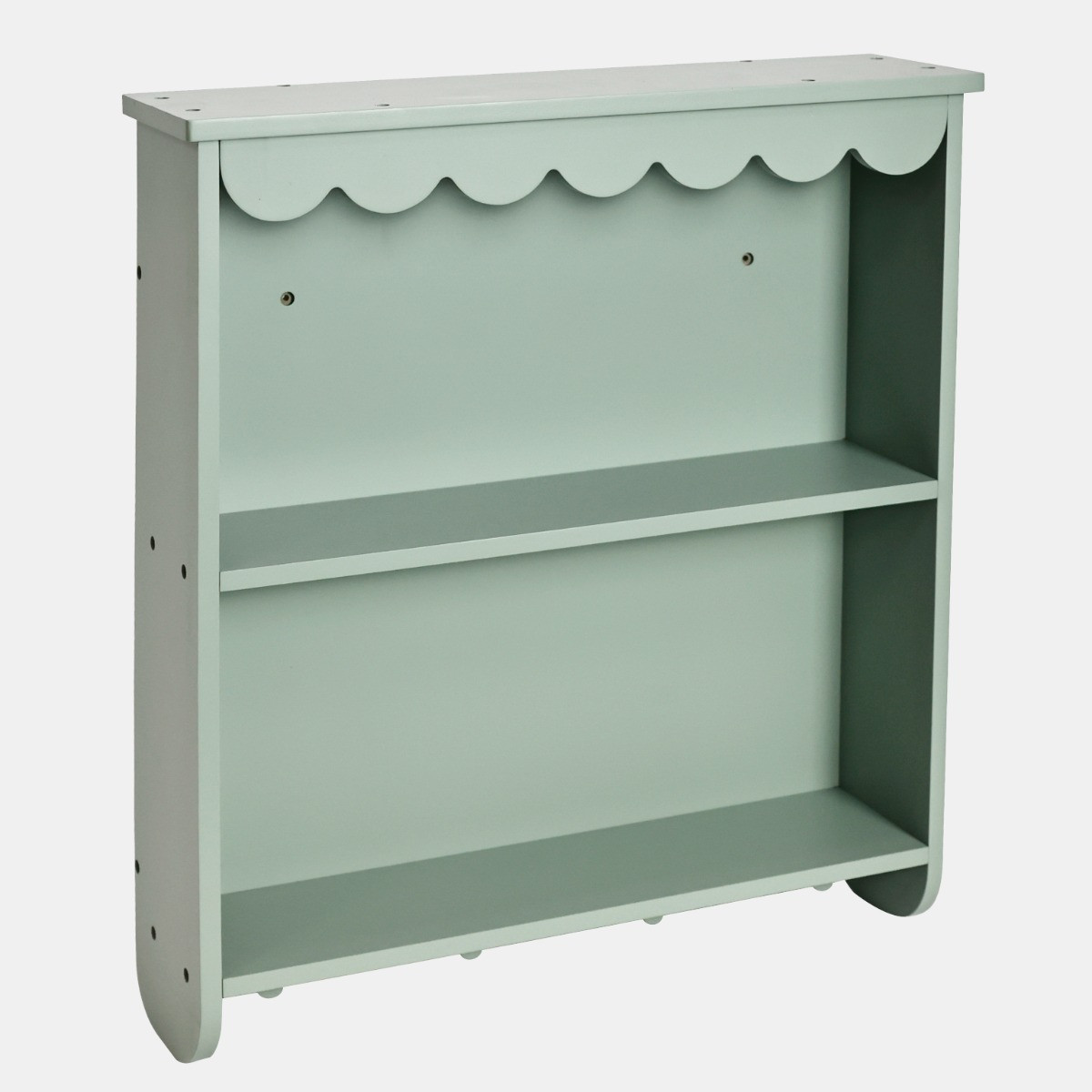 OHS Scallop Shelf with Hooks - Sage>