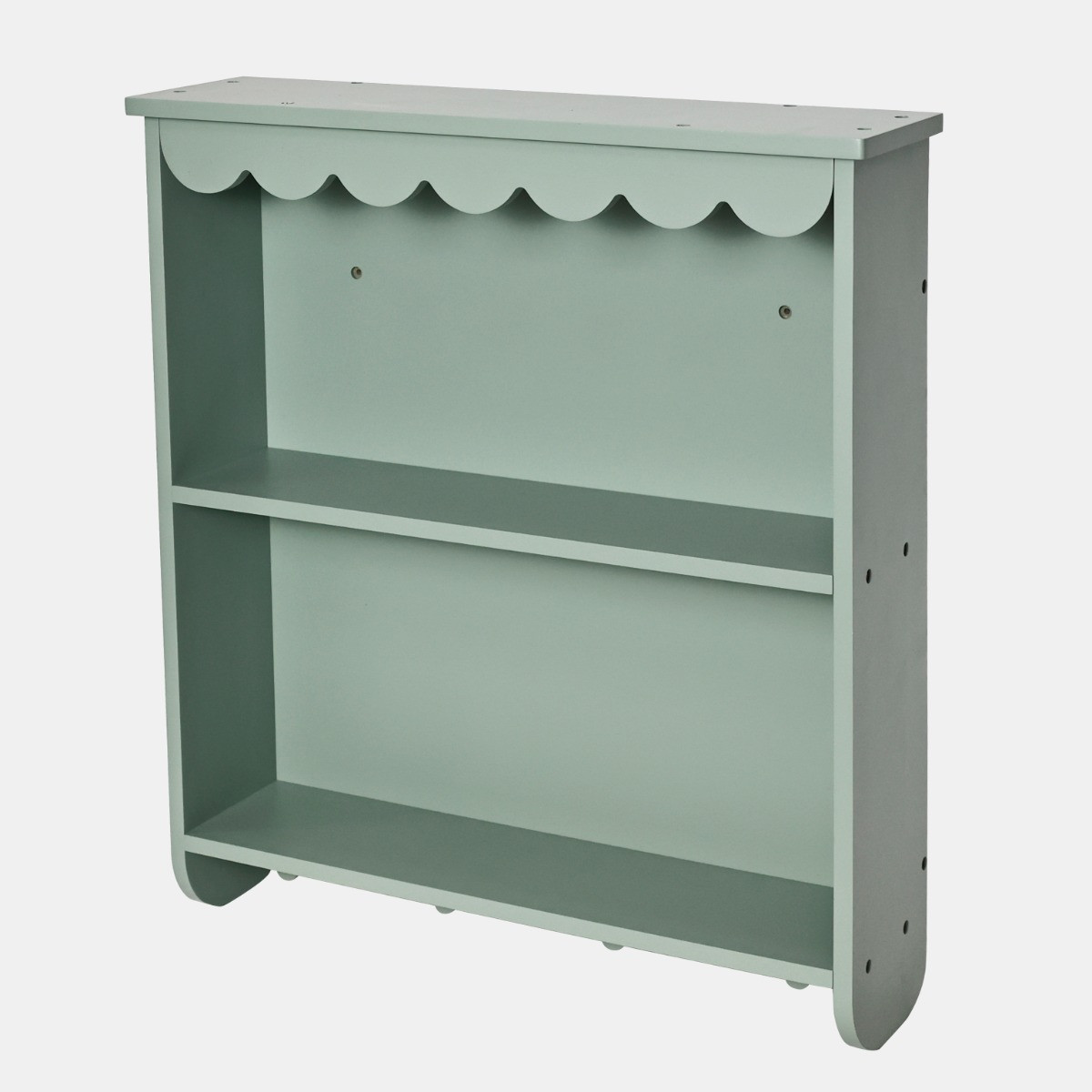 OHS Scallop Shelf with Hooks - Sage>