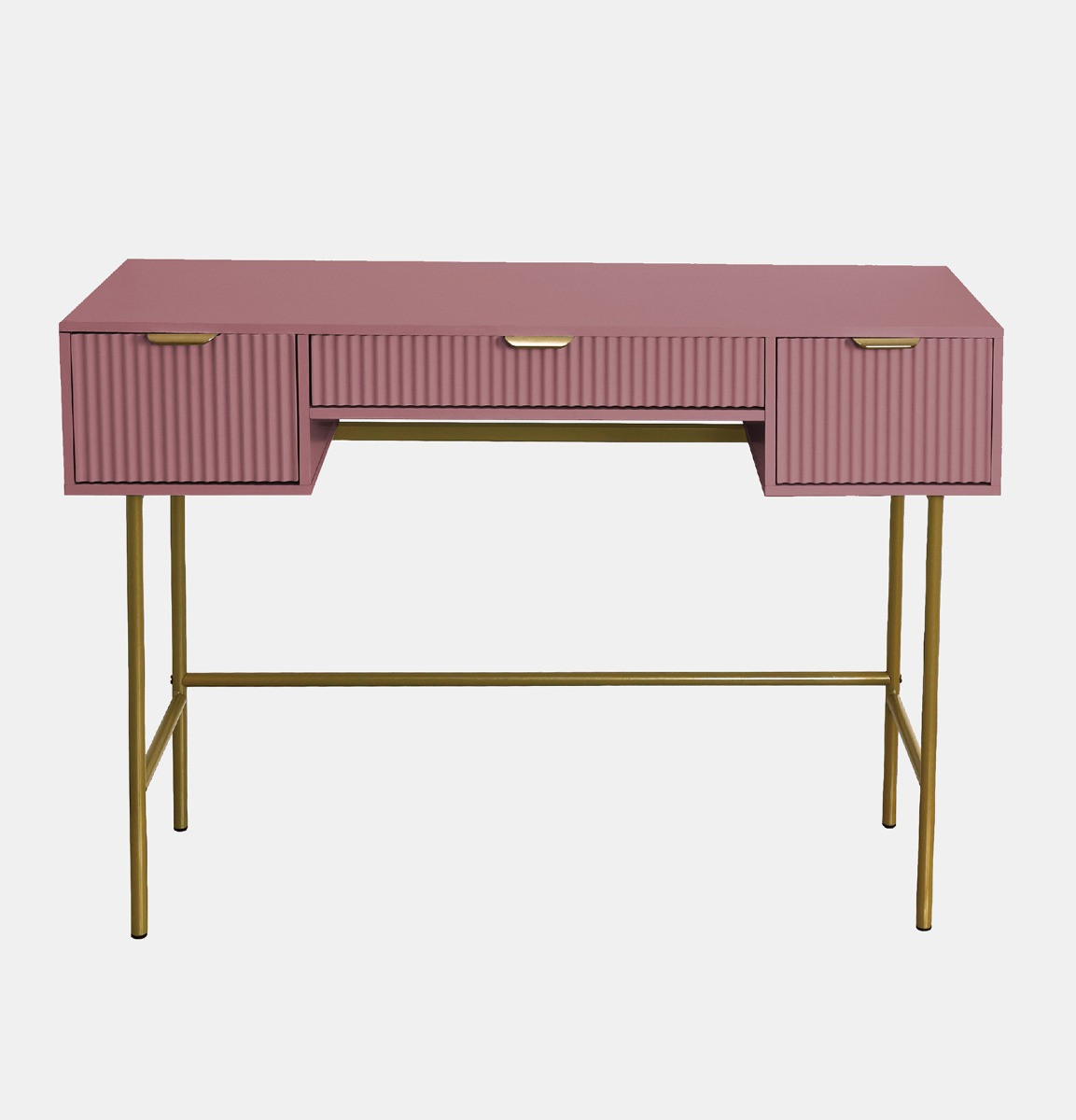 OHS Ribbed Dressing Table - Deep Blush>