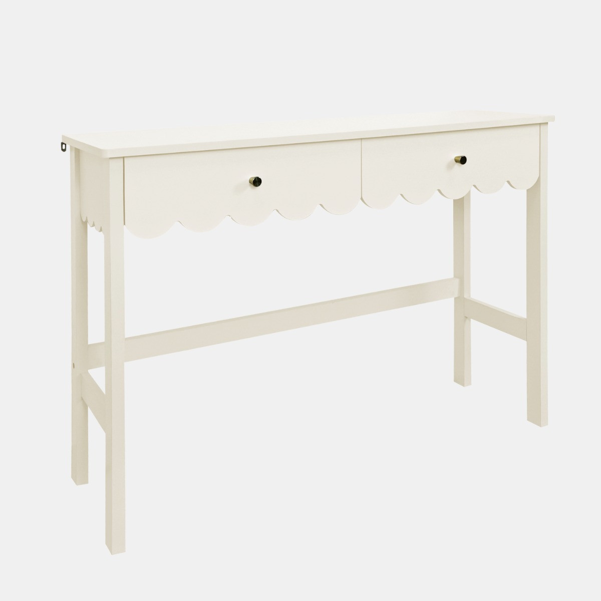 OHS Scalloped Dressing Table - Cream>