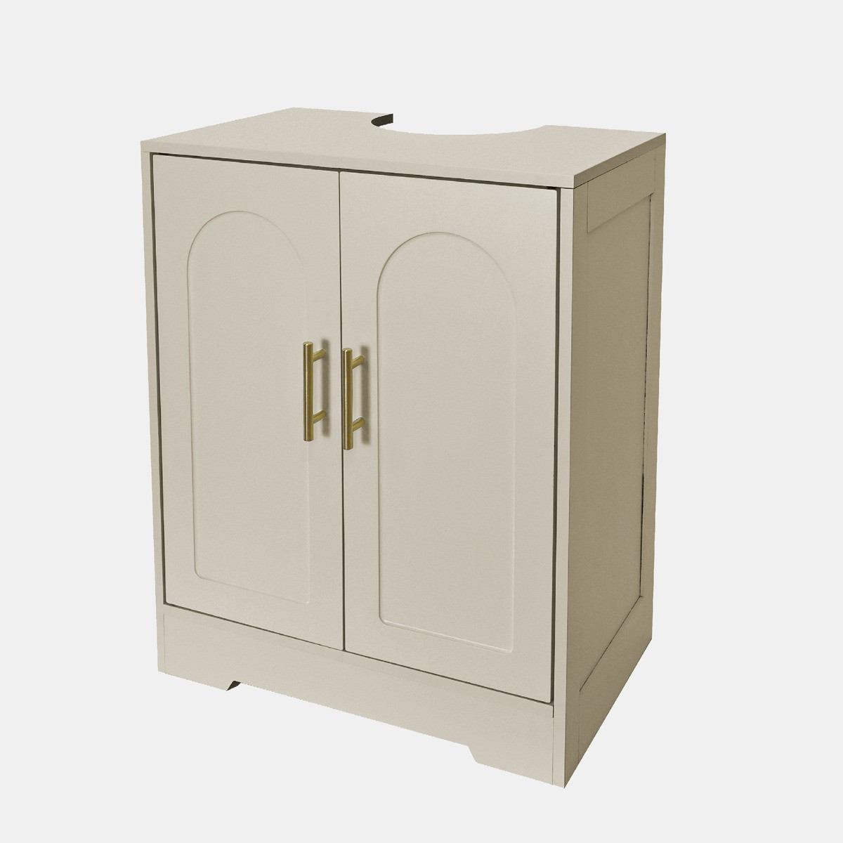 OHS Arched Under Sink Unit - Stone>