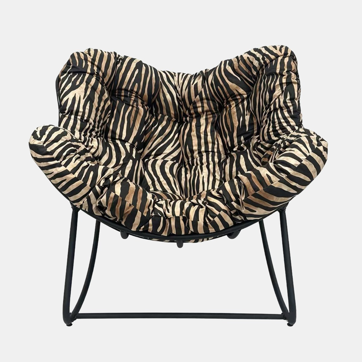 OHS Zebra Print Rocking Chair - Natural>