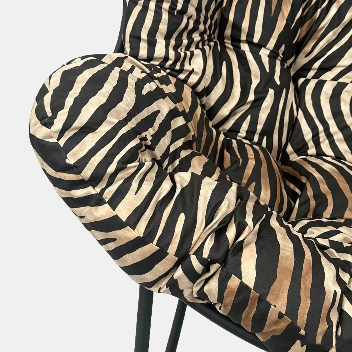 OHS Zebra Print Rocking Chair - Natural>
