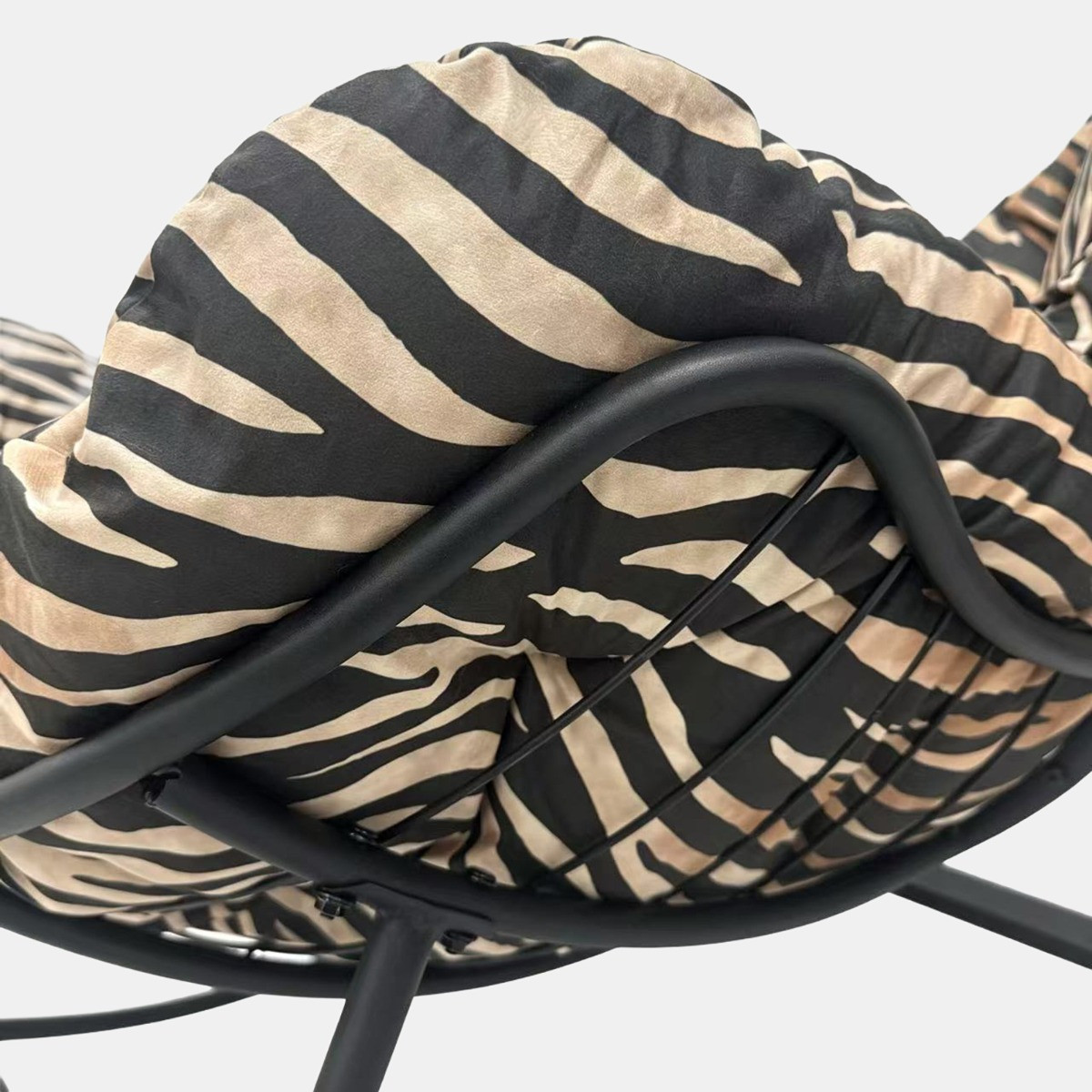 OHS Zebra Print Rocking Chair - Natural>