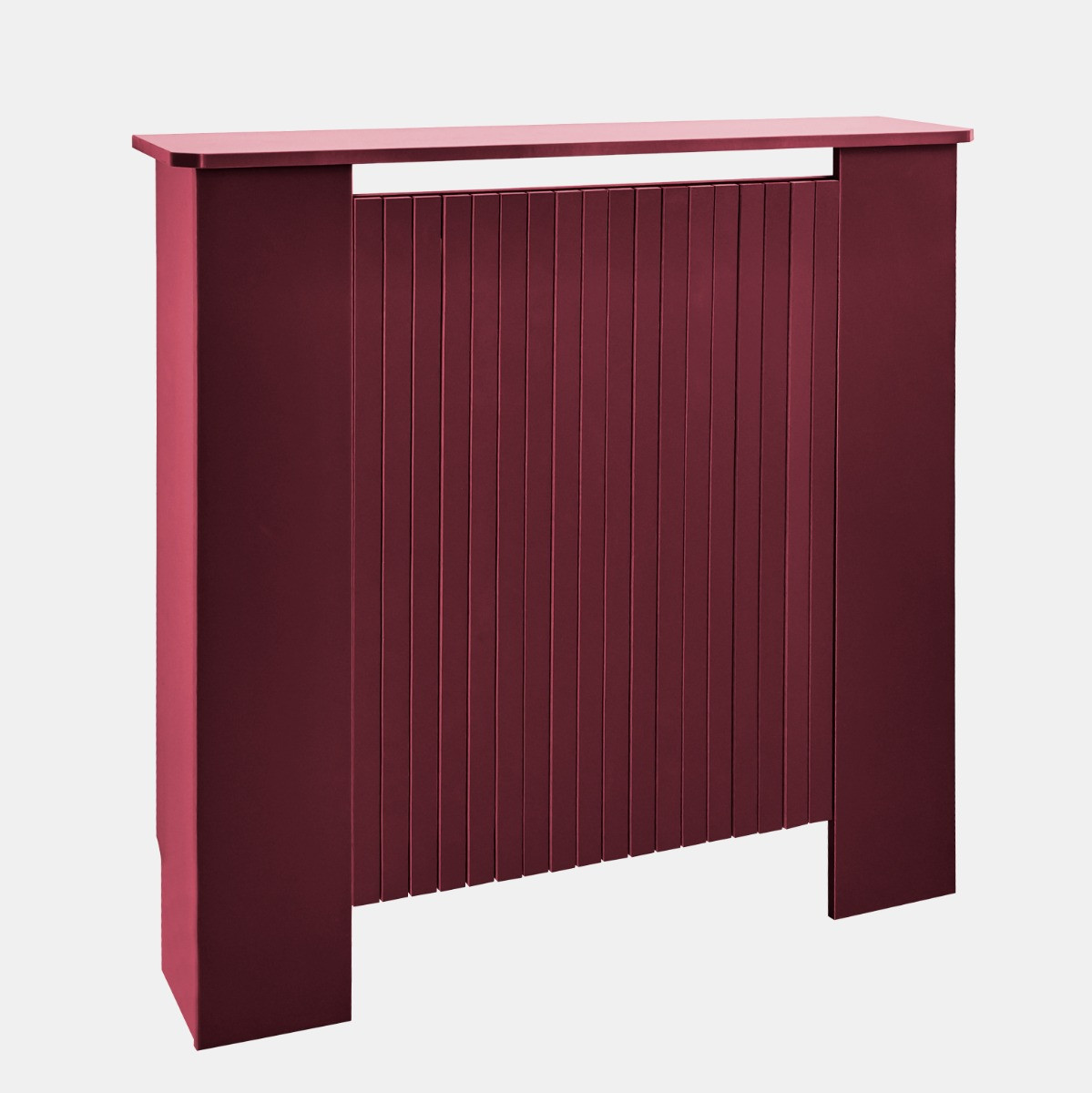 OHS Ribbed Radiator Cover, Deep Berry - Small>