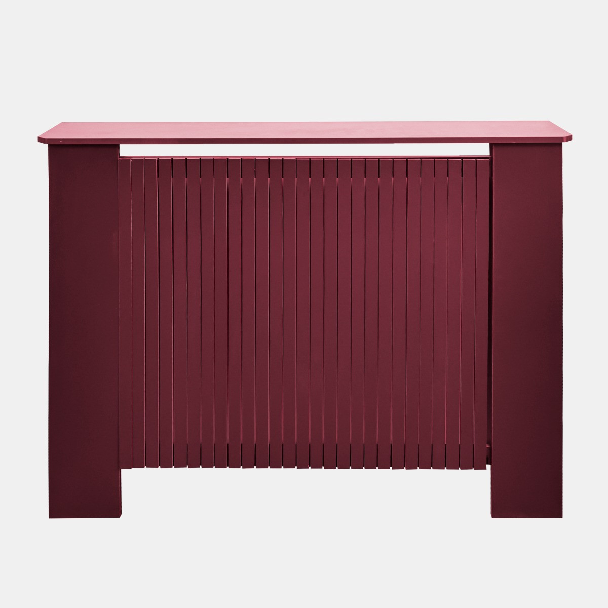 OHS Ribbed Radiator Cover, Deep Berry - Medium>