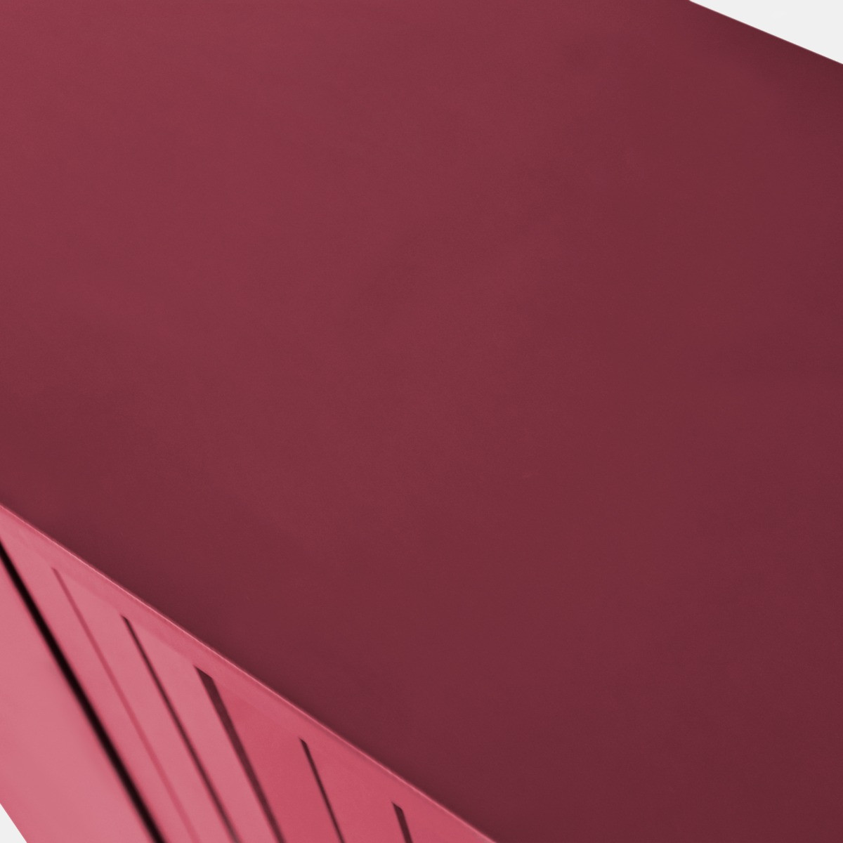 OHS Ribbed Radiator Cover, Deep Berry - Medium>