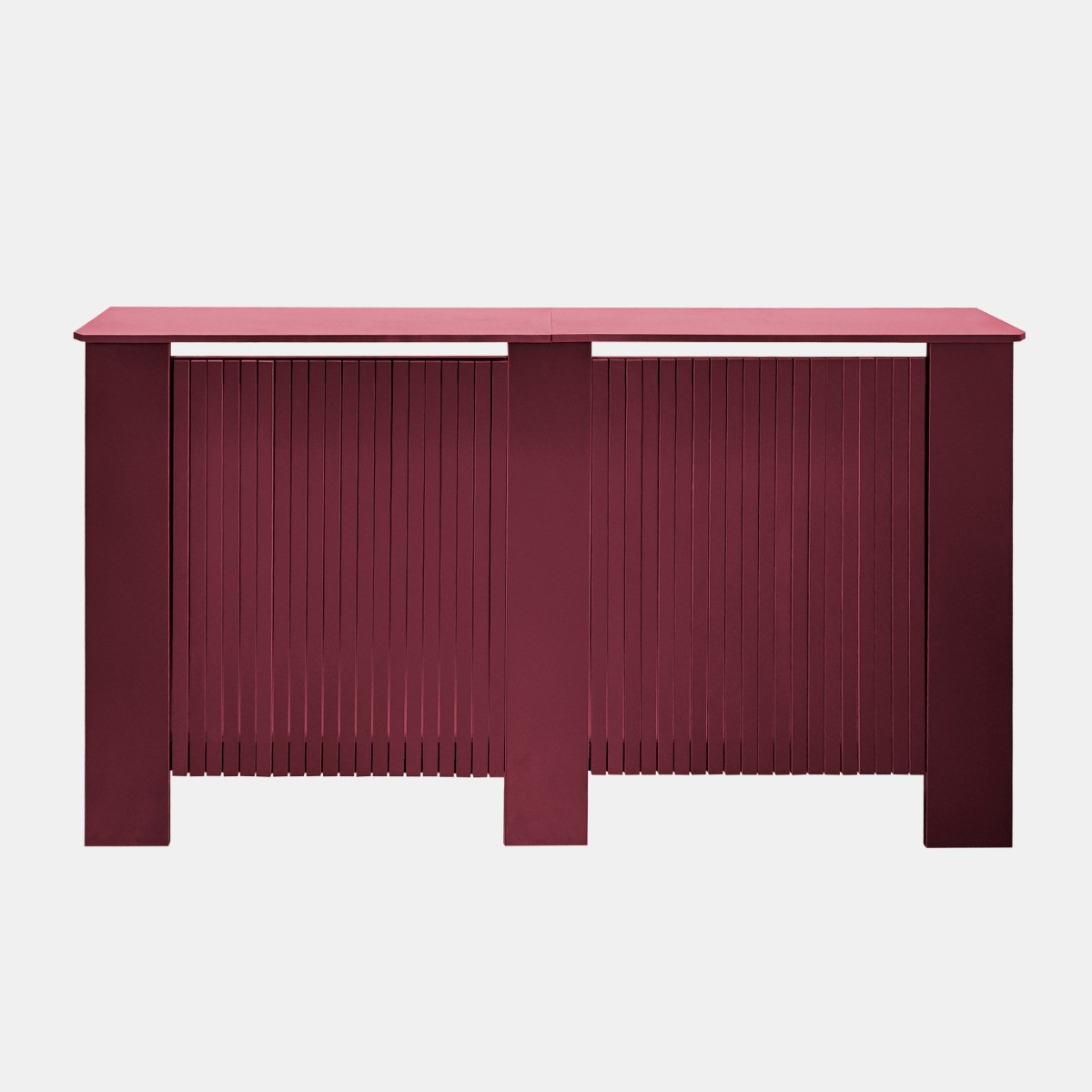 OHS Ribbed Radiator Cover, Deep Berry - Large>