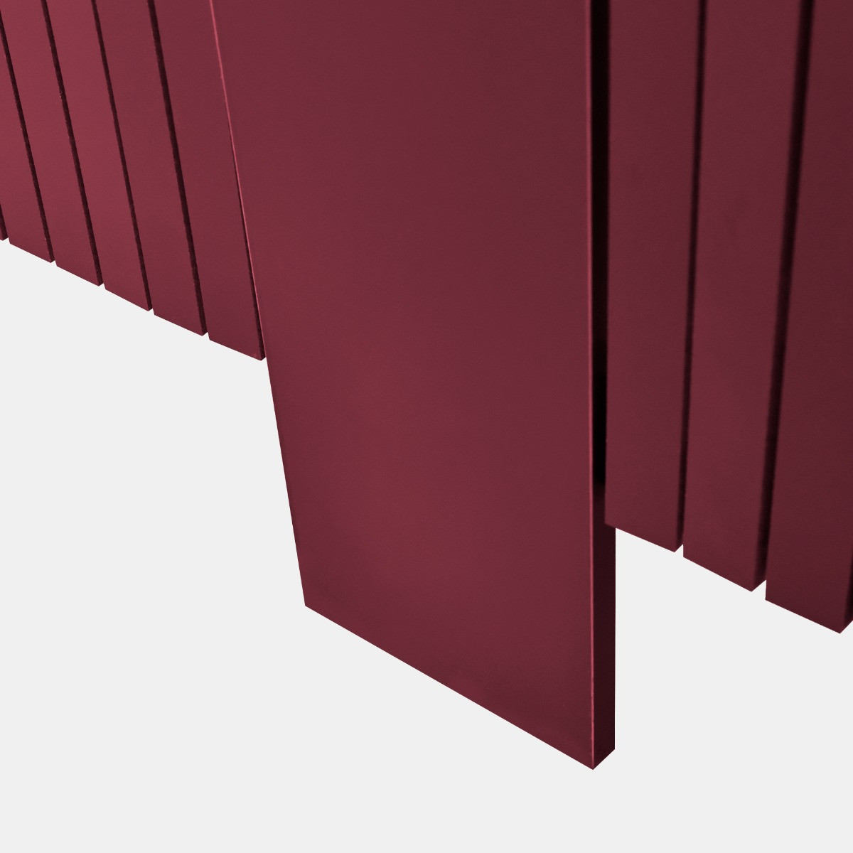 OHS Ribbed Radiator Cover, Deep Berry - Large>