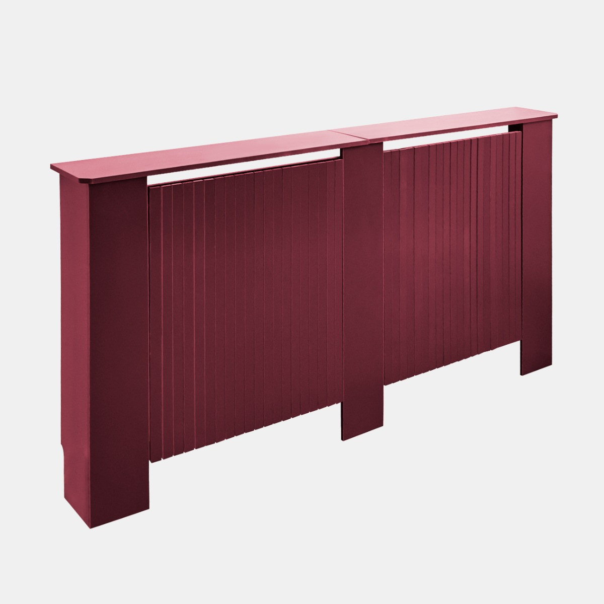 OHS Ribbed Radiator Cover, Deep Berry - Large>